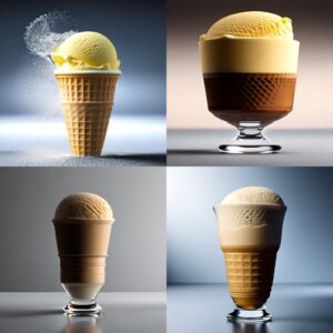 render hamburguesa helado