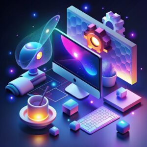 computer-and-web-design-and-development-elements--